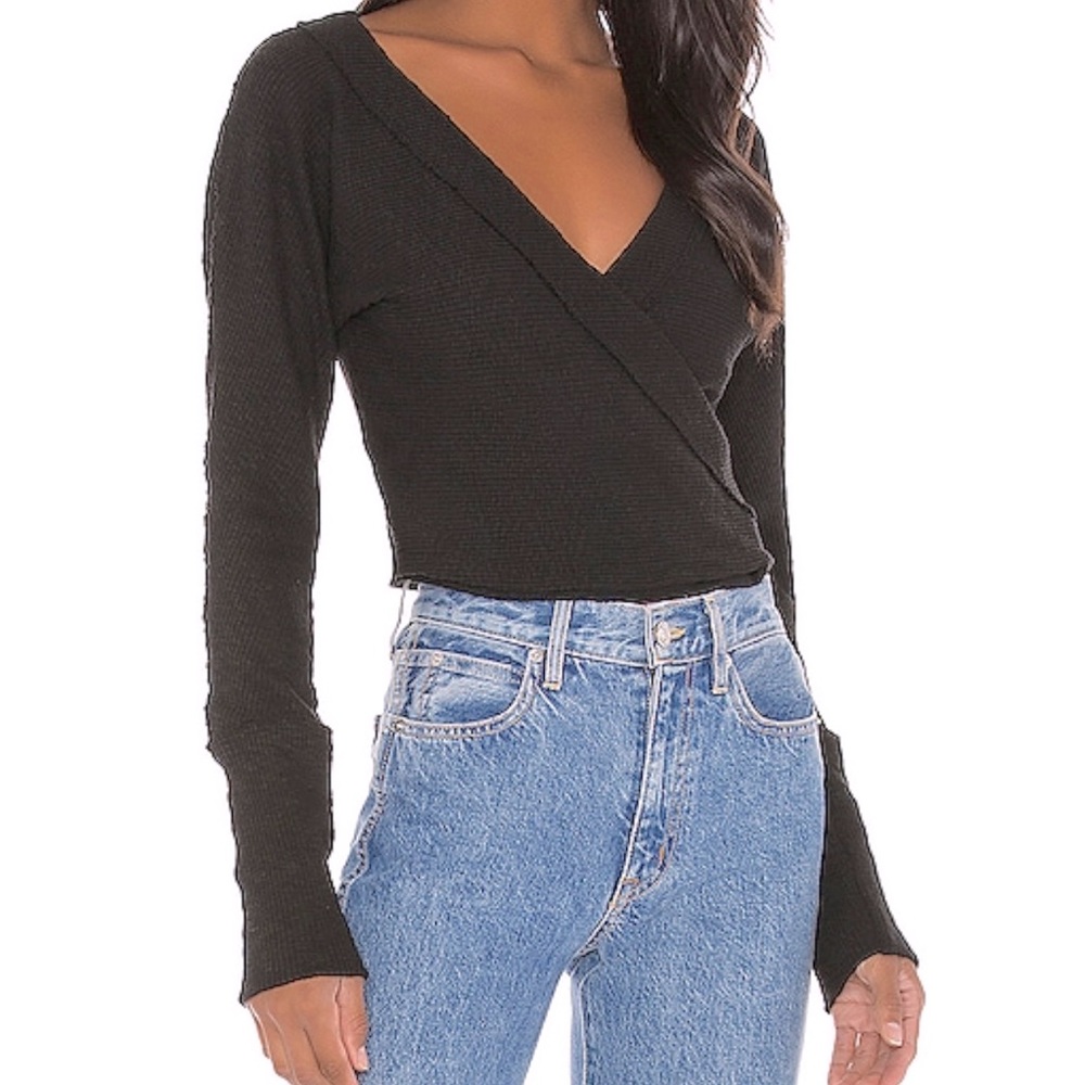 NWT Free People “Lupine Tee” Long Sleeve Top